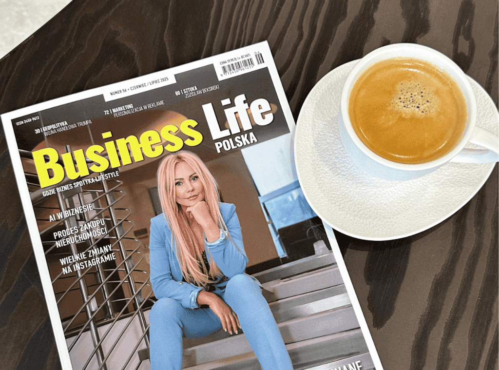Okładka artykułu o zmianach na Instagramie, Business Life Polska